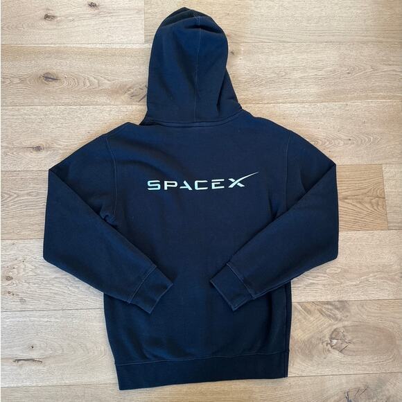 Space X - Official SpaceX Hoodie in Black - Picture 3 of 3